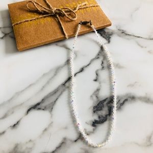 Crystal sparkling necklace